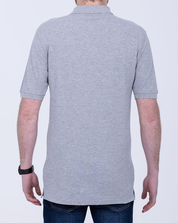 North 56 Regular Fit Tall Polo Shirt (grey melange)