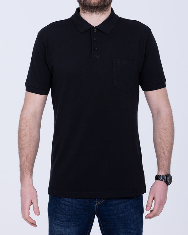 North 56 Regular Fit Tall Polo Shirt (black)