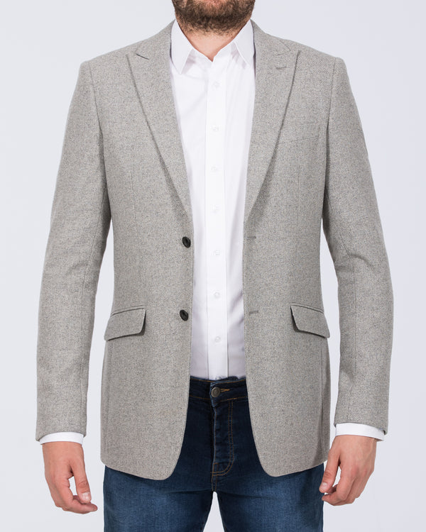 Skopes Ingram Slim Fit Tall Wool Blazer (grey)