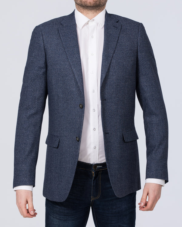 Skopes Cole Tall Textured Blazer (navy)