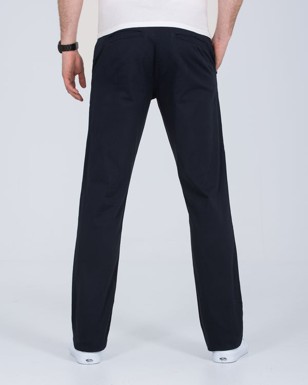 2t Marco Regular Fit Tall Chinos (navy)