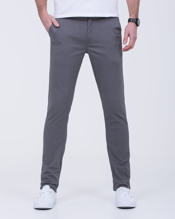 2t Oliver Slim Fit Tall Chinos (storm grey)