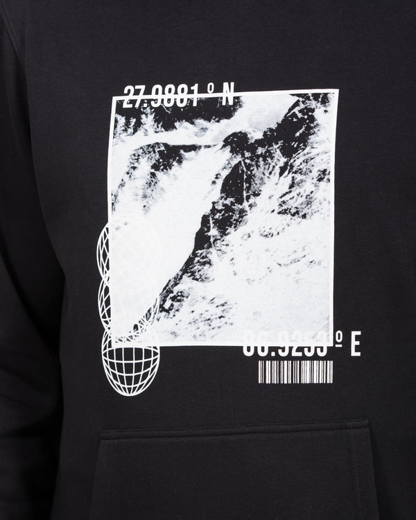 2t Brodie Tall Photograph Regular Fit Hoodie (black)