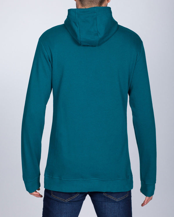 2t Pullover Tall Active Hoodie (petrol)