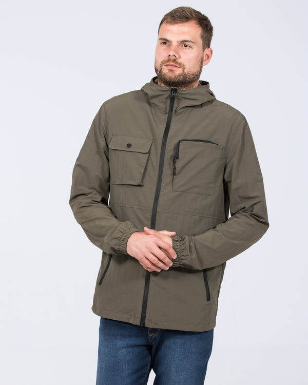 2t Mason Tall Lightweight Jacket (khaki)