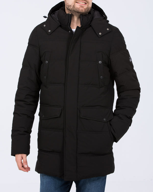 Cabano Tall Waterproof Padded Jacket (black)