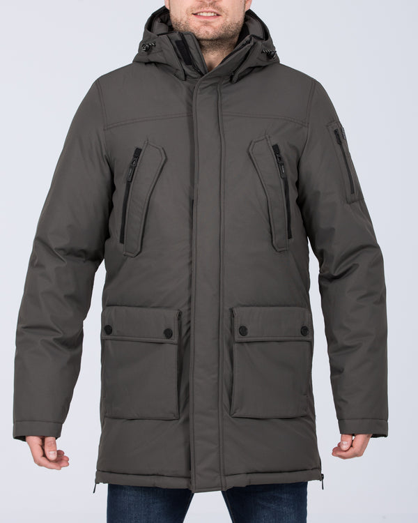 Redpoint Eddy Tall Parka Jacket (grey)