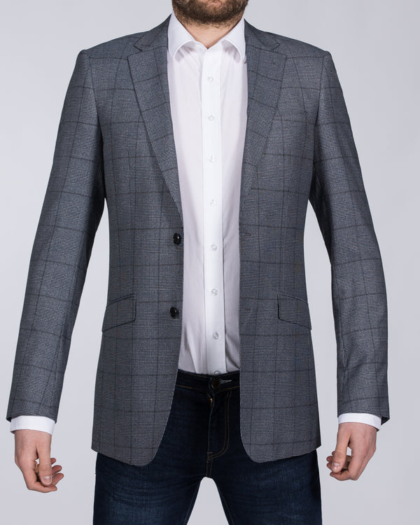 Skopes Reece Tall Blazer (blue check)