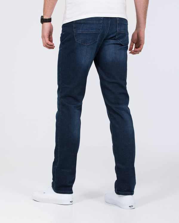 Mustang Washington Straight Fit Tall Jeans (dark denim)