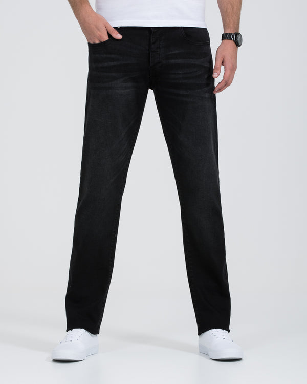 2t Rico Regular Fit Tall Jeans (washed black)