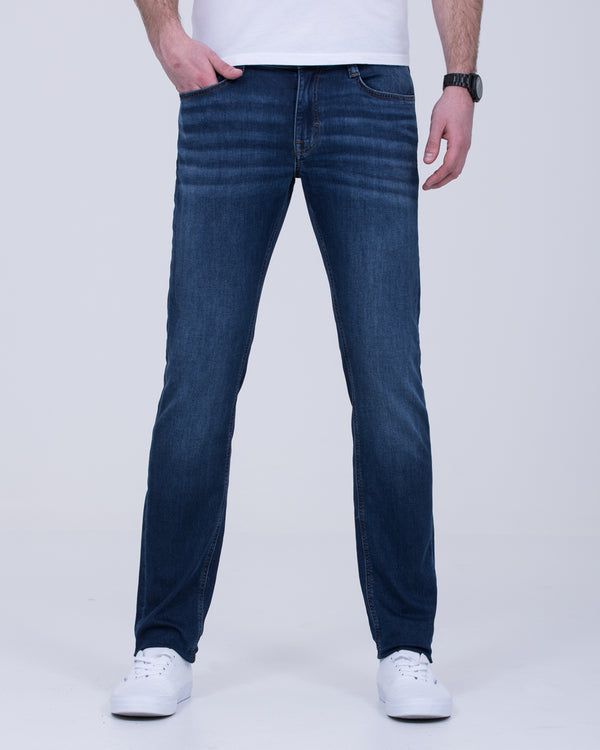 Mustang Oregon Tapered K Slim Fit Tall Stretch Jeans (denim)