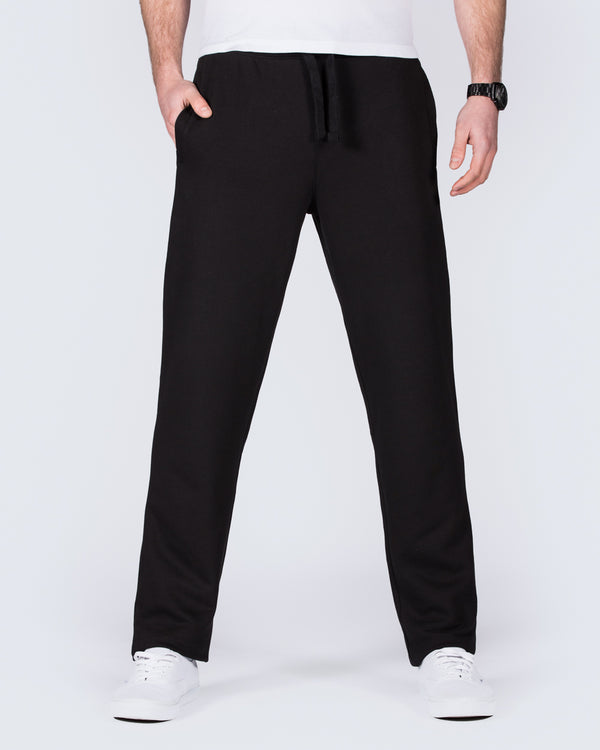 2t Colin Regular Fit Tall Joggers (black)