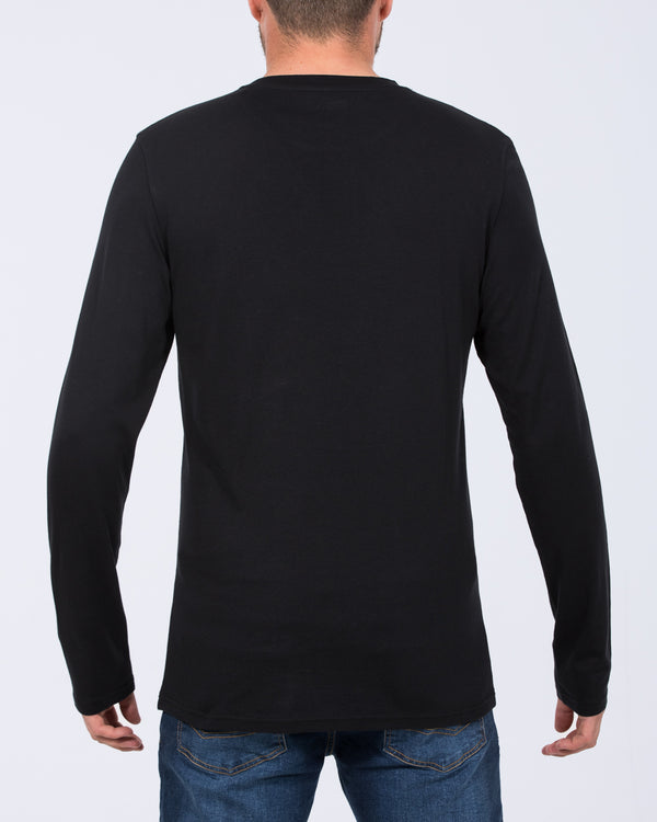 Essentalls Long Sleeve Tall T-Shirt (black)