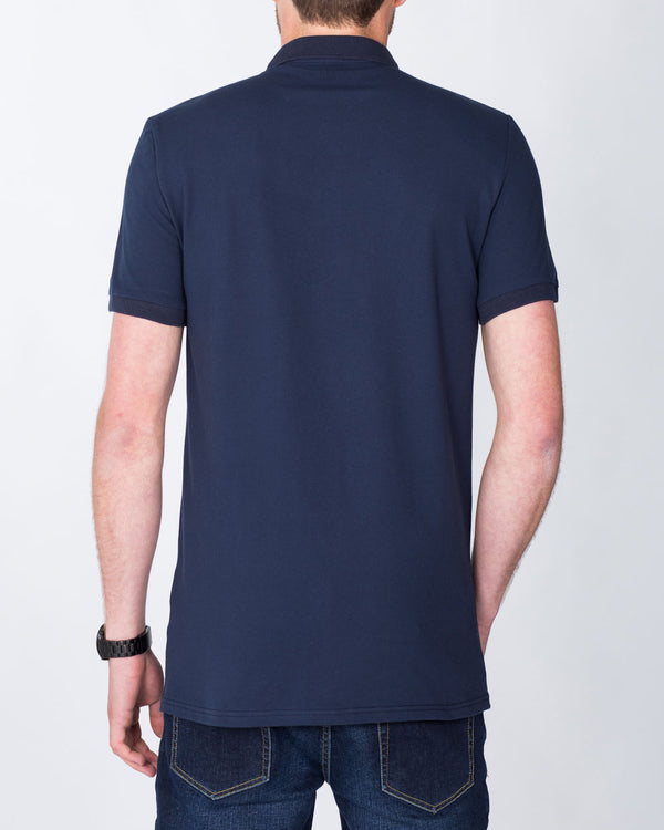 2t Jack Slim Fit Tall Polo Shirt (navy)