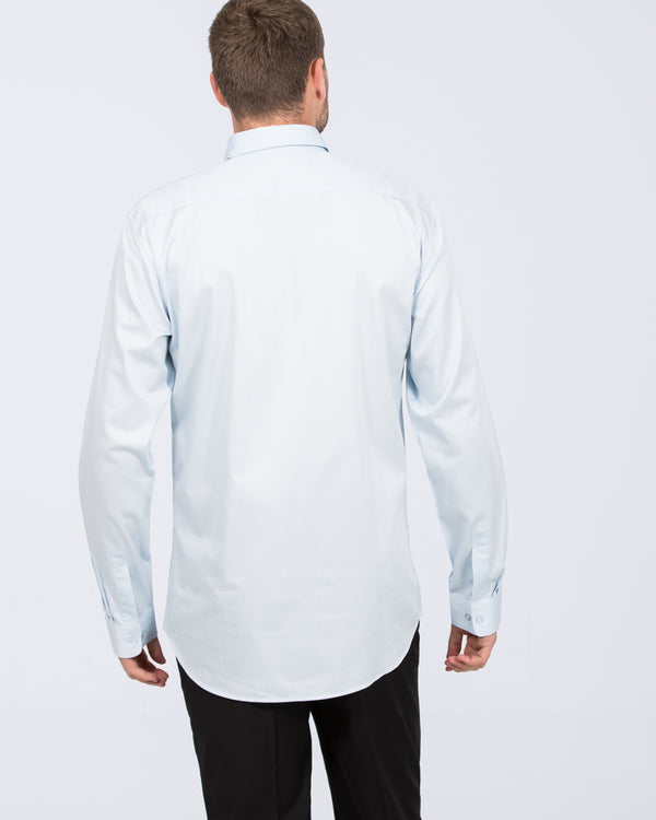 2t Regular Fit Extra Tall Formal Shirt (sky blue)