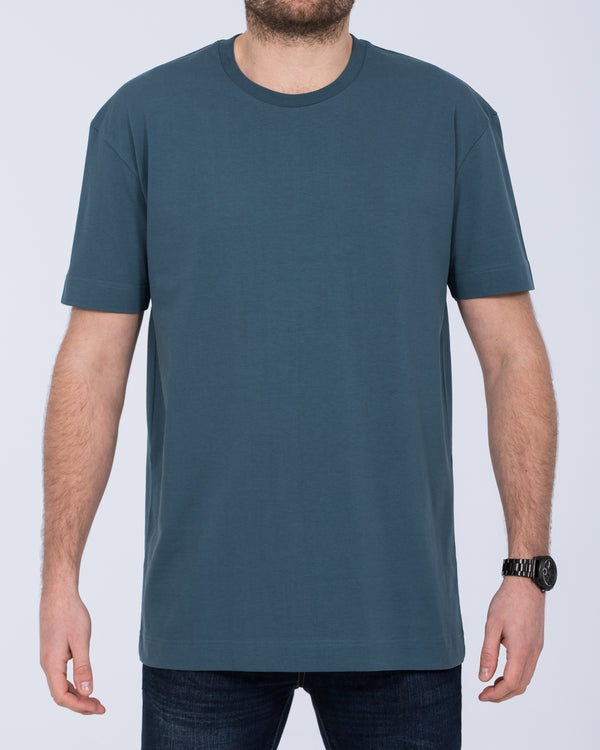 2t Bruno Tall Oversized T-Shirt (teal)