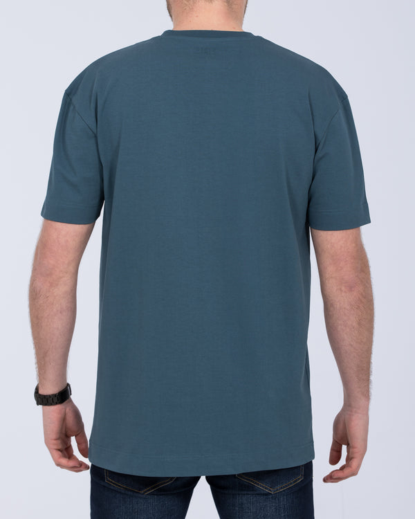 2t Bruno Tall Oversized T-Shirt (teal)