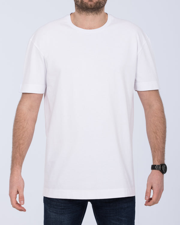 2t Bruno Tall Oversized T-Shirt (white)