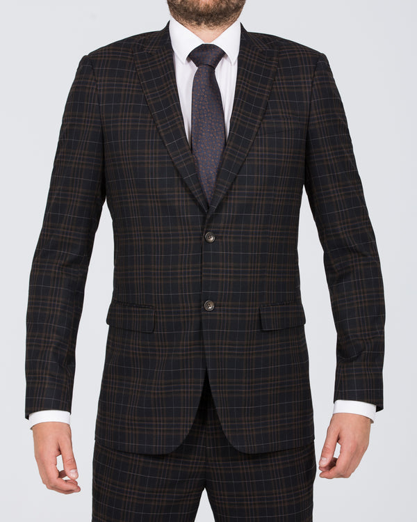 Skopes Alton Tall Suit Jacket (brown/blue/black)