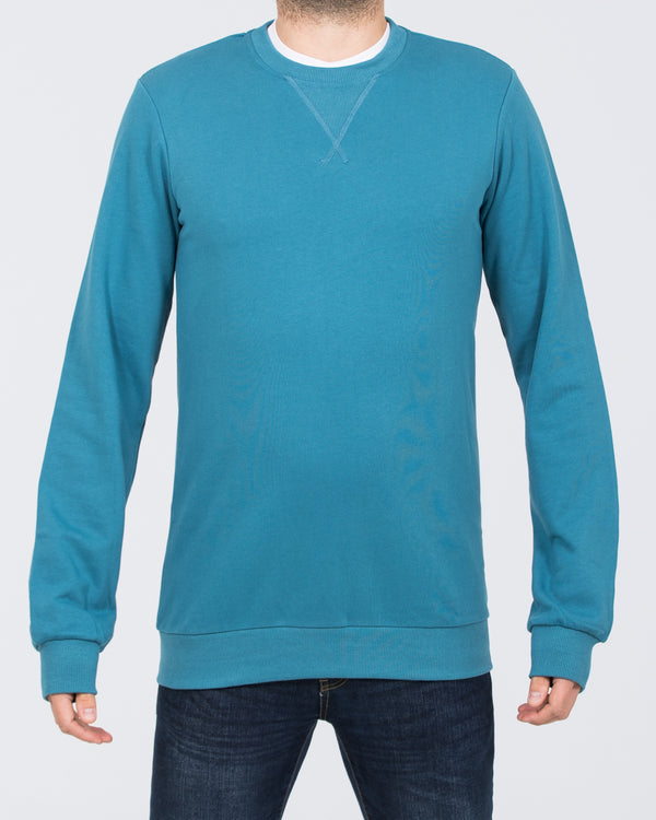 2t Alvin Slim Fit Tall Sweatshirt (airforce blue)