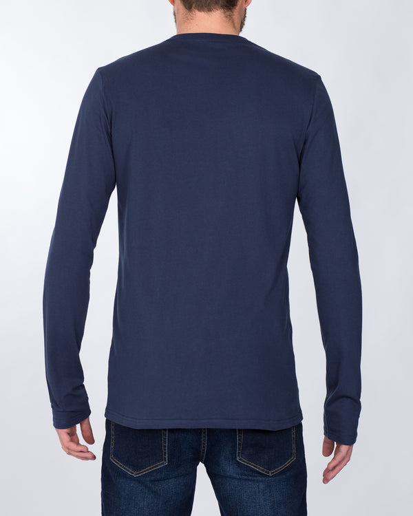 2t Tall Long Sleeve T-Shirt (navy)