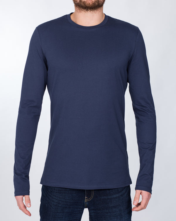 2t Tall Long Sleeve T-Shirt (navy)